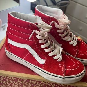 high top vans size 4.5 boys 6 womans
